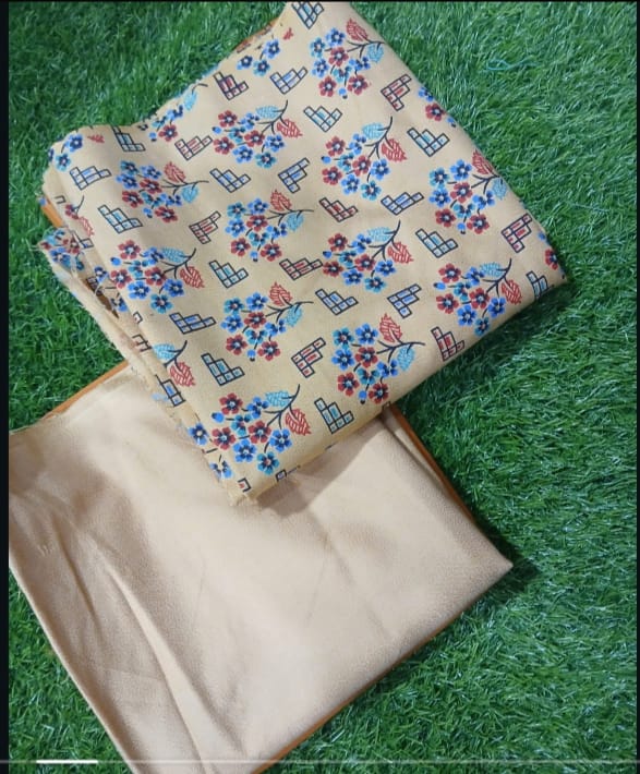 Dhanak Printed 2PC (Unstitched)