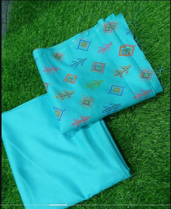 Dhanak Printed 2PC (Unstitched)