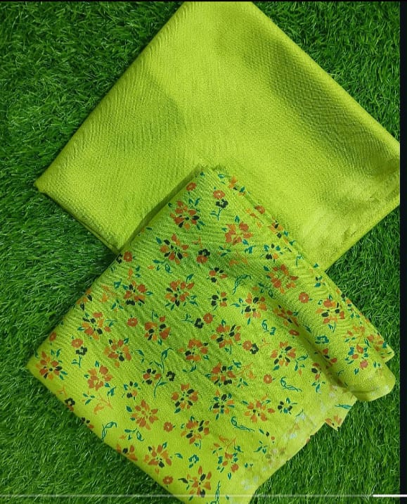 Dhanak Printed 2PC (Unstitched)